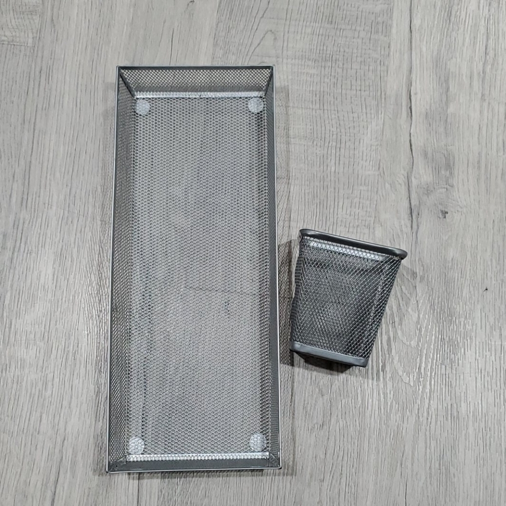 NEW Mesh Desk Rectangular Organizer Set - Picture 3 of 4